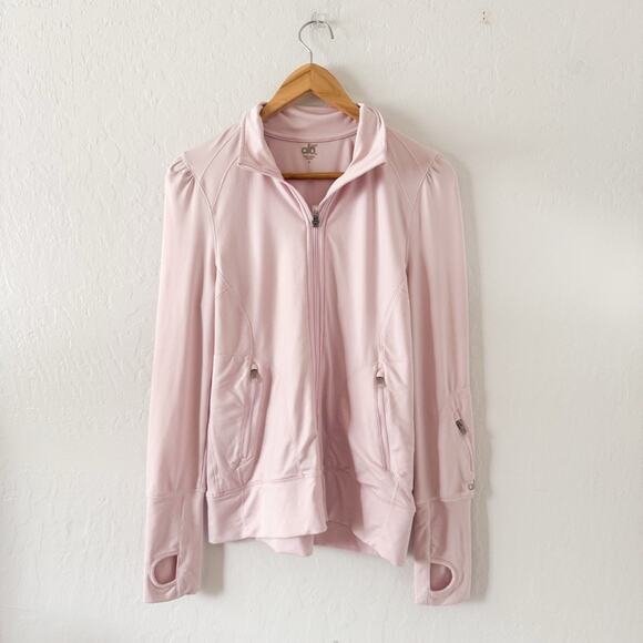 ALO Yoga Jackets & Blazers - Alo Yoga Light Pink Full Zip Jacket